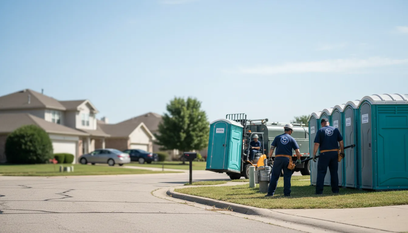 Porta Potty Rental in Galesburg, KS near me